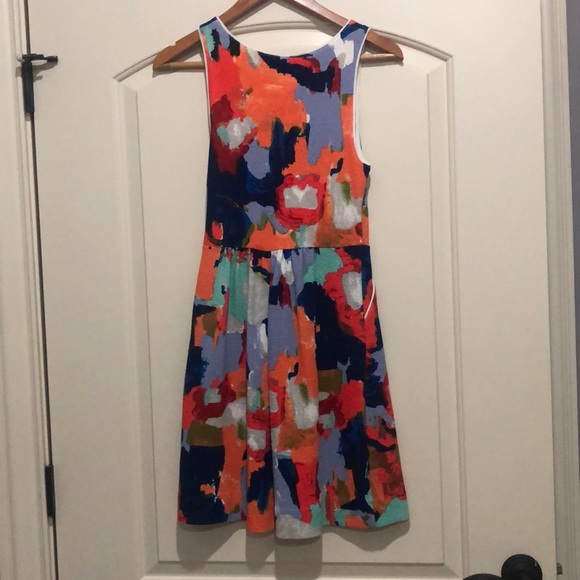 Anthropologie Watercolor Dress - Picture 4 of 4